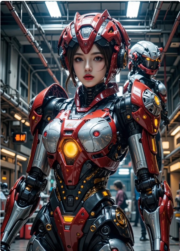 炫酷机甲美女